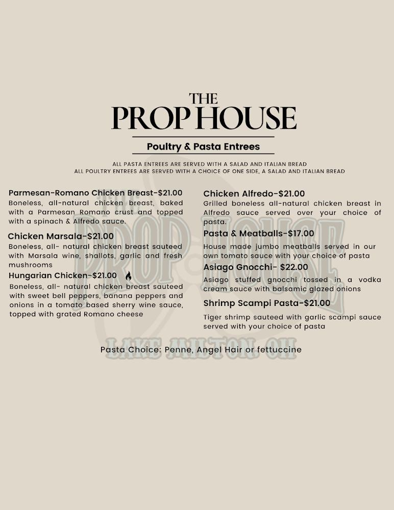 The Prop House Menu image 4